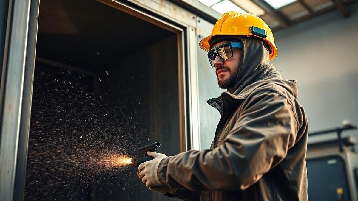 Riscos Associados ao Jateamento e a Necessidade de EPIs Riscos Associados ao Jateamento e a Necessidade de EPIs